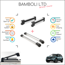 Bamboli 19&quot; Ski Carrier &amp; Silver Cross Bar Set For Citroen C5 Aircros 19-Up 4pcs - £176.62 GBP