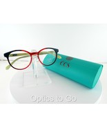 COCO SONG CCS 119 (C:05) CRYSTAL RED NAVY/ MULTI 49-18-140 EYEGLASS FRAMES - $109.25