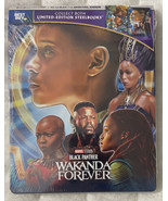 Black Panther Wakanda Forever Steelbook 4K Ultra HD Blu-Ray + Blu-Ray + ... - £23.59 GBP