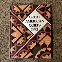 Vintage 1992 Oxmoor House Hardcover Great American Quilts Book Used - £7.83 GBP