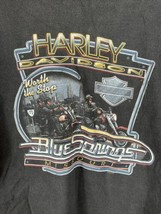 1998 vTG Harley-Davidson 2XL Black Blue Springs Missouri Shirt - £13.64 GBP