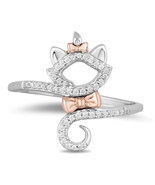 Enchanted Disney Disney Treasures Aristocrats Ring Diamond Silver Weddin... - $119.00