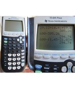 Texas Instruments Ti 84 Plus Graphing Calculator NICE &amp; WORKS - $51.41