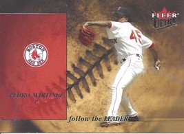 2005 Ultra Follow The Leader Pedro Martinez 14 Red Sox - £0.78 GBP