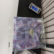 VTG Gilda Of California Women's Purple 1/4 Button Geometric Print Blouse Size 38 image 10