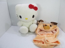 Hello Kitty MB1706 Sanrio Smiles 1998 Removable Dog Costume 10&quot; Plush - £16.25 GBP