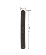 Package of 10 - Aluminum Downspout Strap - 2&quot; x 3&quot; Brown - $17.69
