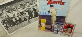  MICKEY MANTLE COLLECTORS PACK/ MANTLE #1 SIGNED COPY FIRST ISSUE .LOOK ... - £46.97 GBP