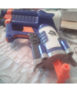 Nerf N-strike Elite Triro EX-3 Blaster blue white orange w 3 foam suctio... - $4.94