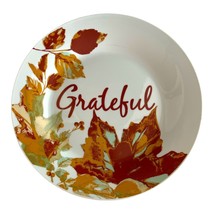 Royal Norfolk Grateful Autumn Salad Plate – 7.75” Fall Leaves Ceramic - $11.00