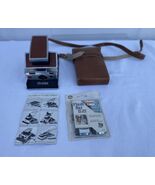 Vintage SX-70 Polaroid Land Camera / Leather Case/Flash/User Guide - $222.74