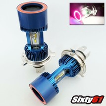 Honda NPS50 Ruckus 50 LED Pink Angel Eye Halo Bulbs 2003-2020 Hi-Lo Whit... - $28.89