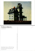 New York Museum of Modern Art Edward Hopper House by the Railroad VTG Postcard - £7.34 GBP
