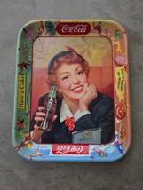 Vintage Coca-Cola  &quot;1953 Menu Girl&quot; Tray Thirst Knows No Season Drink Co... - $9.99