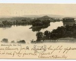 The Hudson River at Mechanicsville New York UDB  Postcard - £12.47 GBP