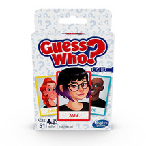 Hasbro Gaming Guess Who? Card Game for Ages 5 and Up Guessing Game New Unopened - £9.69 GBP