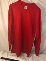 NWOTs Marine Style Red Delta Pro- Weight Long Sleeve Shirt 100% Cotton X LARGE - $14.53