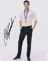 Evan Lysacek Signed Autographed Olympic Gold Medal Glossy 8x10 Photo - £31.45 GBP