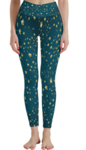 Women&#39;s Leggings Starry Nights on Dark Teal S-5XL Available - £23.90 GBP