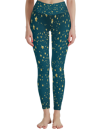 Women&#39;s Leggings Starry Nights on Dark Teal S-5XL Available - £23.58 GBP