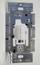Lutron Abella AB-600M-TLE-WH Single-Pole Preset Dimmer Light Switch 600w WHITE - £26.66 GBP