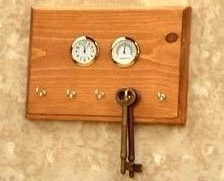 Key Organizers - Clock, Temperature, Key Rack - $25.95