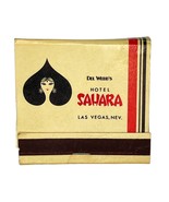Sahara Las Vegas Matchbook NV Hotel Casino Vintage Matches Del Webb Unst... - £4.62 GBP