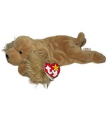 Ty Original Beanie Baby Spunky Cocker Spaniel Dog 1/14/1997 Brown - $92.26 MXN