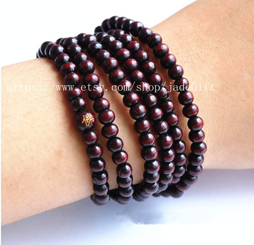 Free Shipping - sandalwood buddha mala Tibetan Buddhism Real 100% Natura... - $9.99