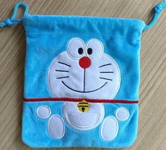 Doraemon Casual Drawstring Lunch Fashion Bag 18.5 x 16.5 - £13.26 GBP