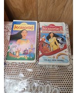 Masterpiece Collection Pocahontas, Pocahontas II VHS Movies Lot of 2 Vin... - $25.91 CAD