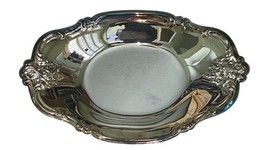 Buffums Orleans Silverplate Party Set Bowl & Spoon Intl Silver Co w/ Box Vintage image 3