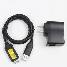 Usb Ac Power Adapter Battery Charger Pc Cord For Samsung Sl620 Sl630 Sl50 Camera - £14.27 GBP