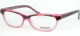 FOSSIL GRAPEVINE OF2105 501 TORTOISE /PINK EYEGLASSES GLASSES 2105 52-14... - $1,165.86 MXN