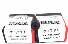 Lot Of 2 New Mcgill Emerson CF-1/2-NS Cam Follower LUBRI-DISC - $39.95