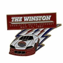 1997 The Winston Charlotte Motor Speedway NASCAR Race Racing Lapel Hat Pin - $7.95