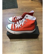 Converse Women&#39;s Chuck Taylor All Star Hi Top Sneakers A06174C Poppy Orange - £50.77 GBP+