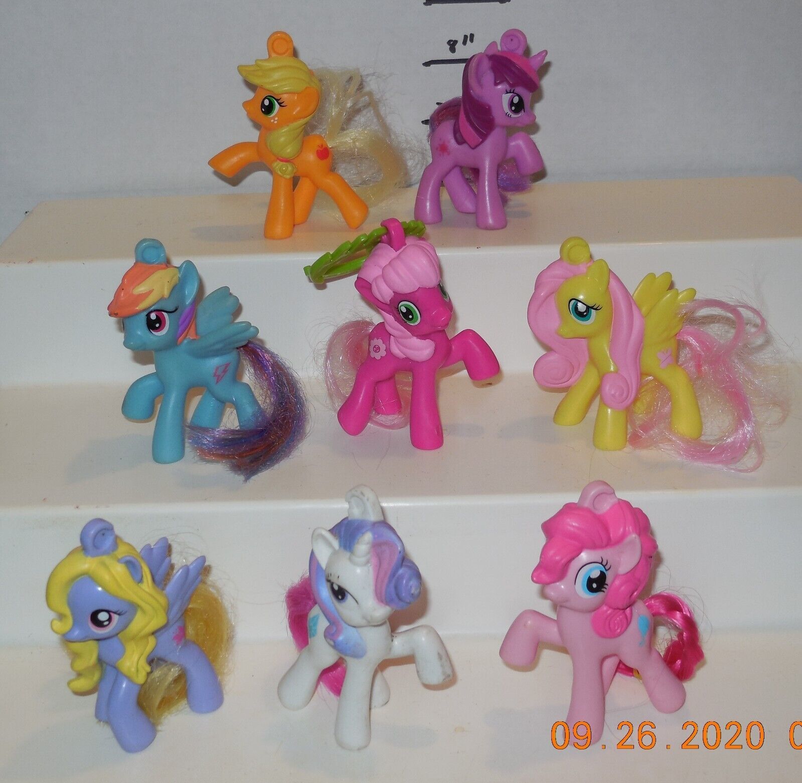 2012 McDonald’s My Little Pony MLP Happy meal Complete Set of 8 toys ...
