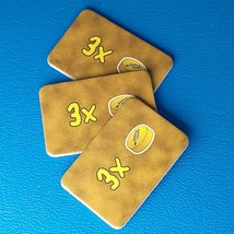 Agricola Board Game 3 Multiplication Markers 3x Replacement Game Piece 2012 - £2.36 GBP