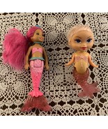 Mattel Small Mermaid Two  Dolls Dreamtopia Chelsea GJJ86 Fairytopia Merm... - £9.55 GBP