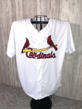 St. Louis Cardinals White Jersey XL Promo Give Away TD Ameritrade Logo EUC - £17.72 GBP