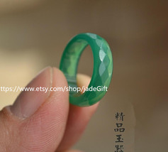 FREE SHIPPING -  green jadeite jade charm Ring ,  jadeite jade ring -Cus... - $18.99