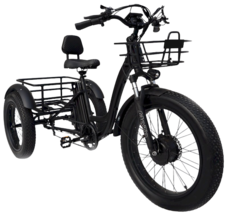 Comfortable Riding: FT-1900X Fat Tire Electric Trike Innovation - £2,157.46 GBP