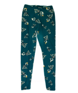 LuLa Roe Leggings Unicorn Halloween Skeleton Unicorns One Size Teal - $16.99