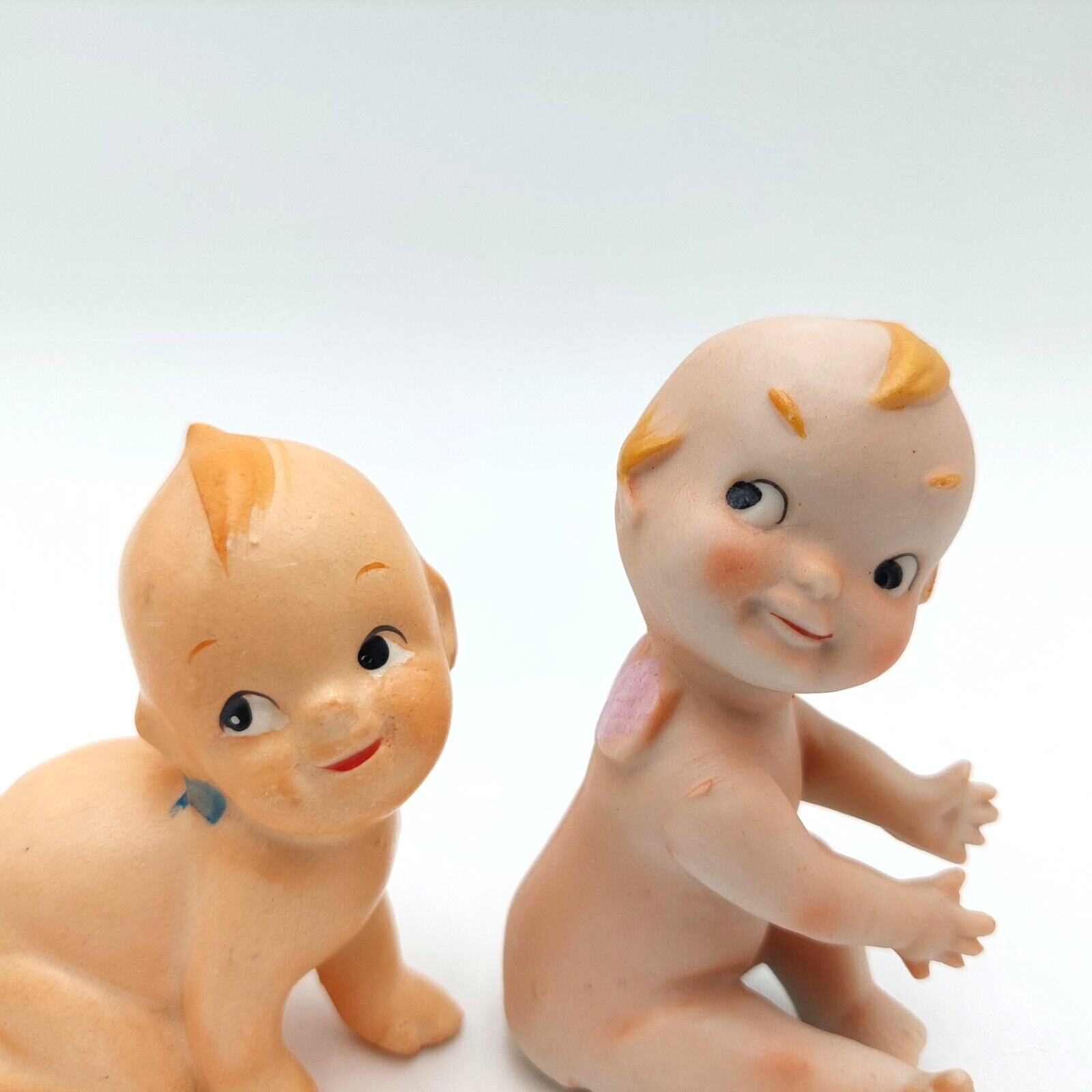 Kewpie Doll Bambola Vintage Plastica Morbida