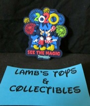 Disneyland Resort 2020 Mickey &amp; Minnie Mouse See The Magic refrigerator ... - $14.53