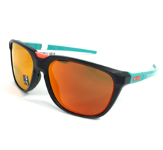 Oakley Sunglasses Anorak OO9420-0459 Matte Black Aqua Frame w/ Prizm Ruby Lenses - £99.10 GBP