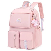 Contrast Color Cute Backpack Female Multifunction Waterproof Women Backpack Stud - £95.88 GBP