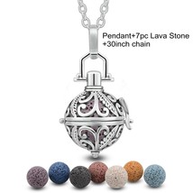 Angel Caller Necklace Gift Harmony Chime Ball Mexican Bola locket Cage Pendant P - £33.62 GBP