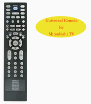 Universal Remote for Mitsubishi TV LT-52153 LT-52151 LT-40151 WD-82837 L... - £18.76 GBP